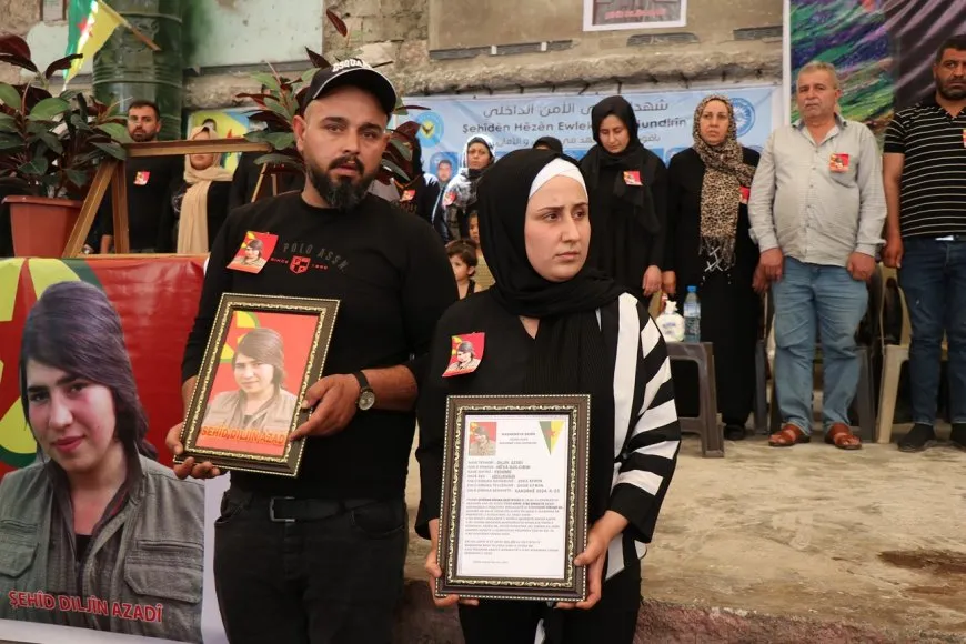 Ji bo şehîd Diljîn Azadî merasîma sersaxiyê li dar ket