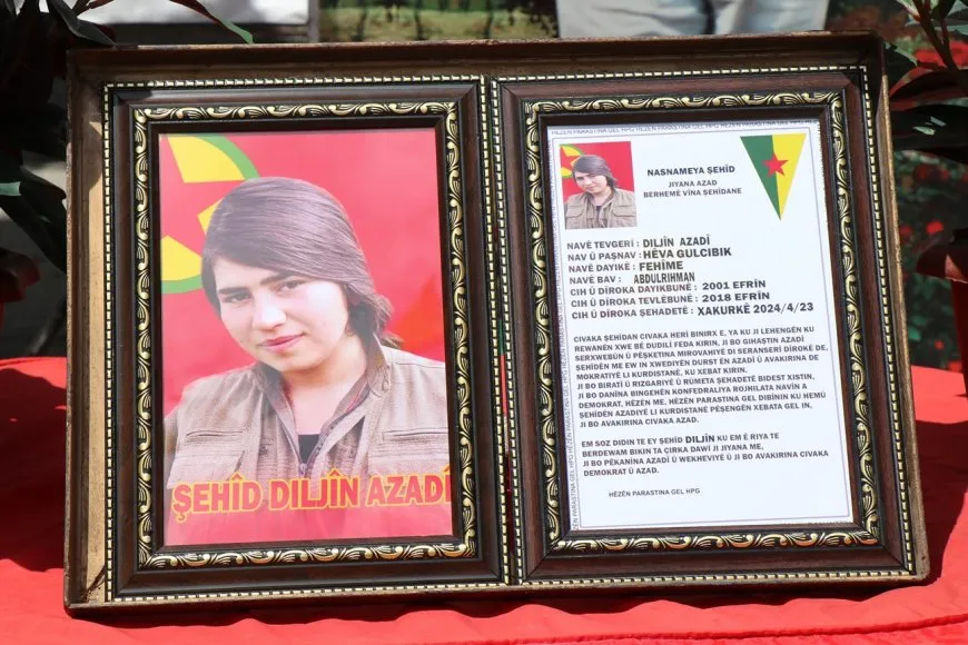 Taziya ji bo şehîd Diljîn Azadî di roja duyemîn de ye