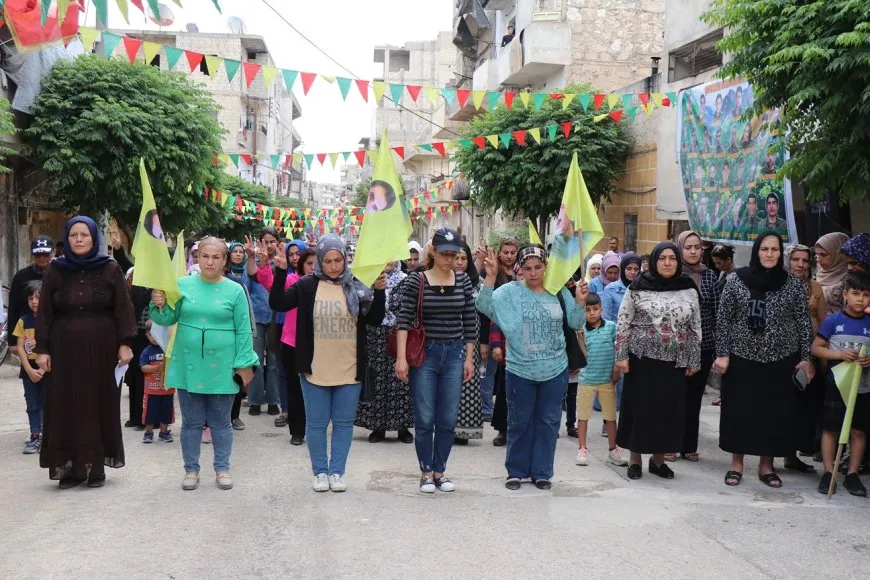 Taziya ji bo şehîd Diljîn Azadî di roja duyemîn de ye