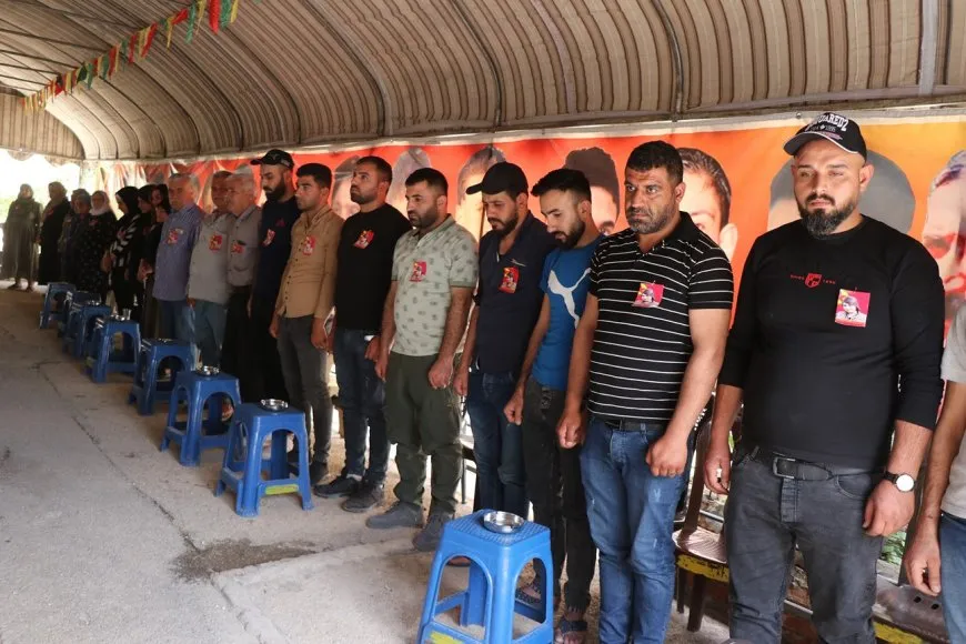 Taziya ji bo şehîd Diljîn Azadî di roja duyemîn de ye