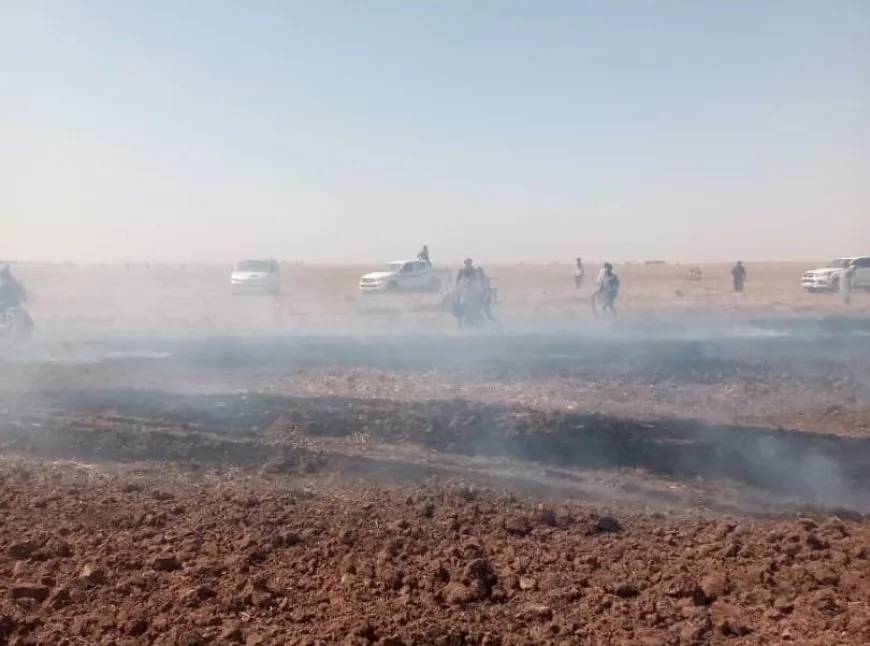 Li Til Koçerê 160 donim çandinî şewitî