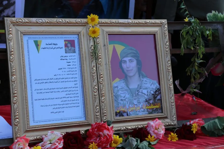 Li Şehbayê merasîma xiyabî ya şehîd Berfîn Zîlan