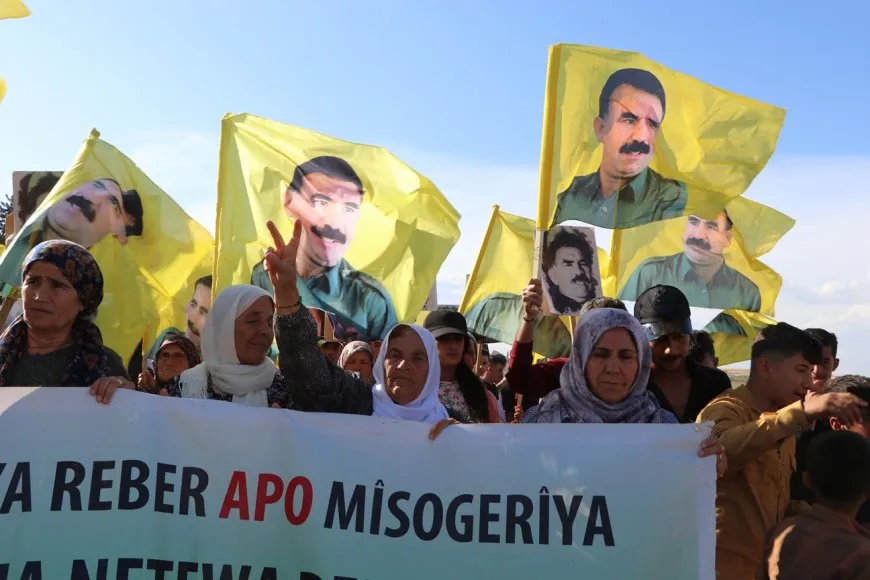 Li Şehba têkildarî azadiya fîzîkî ya Rêber Abdullah Ocalan meş