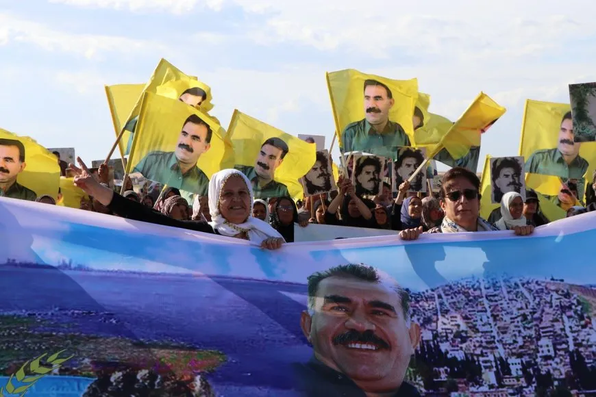 Li Şehba têkildarî azadiya fîzîkî ya Rêber Abdullah Ocalan meş