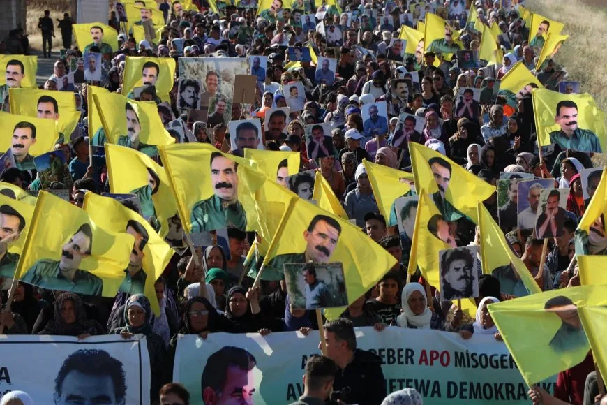Li Şehba têkildarî azadiya fîzîkî ya Rêber Abdullah Ocalan meş