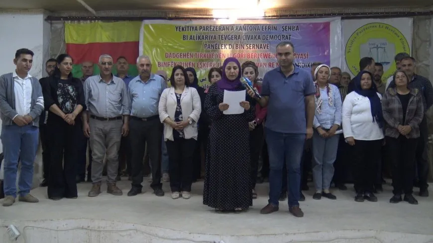 Li Şehba têkildarî sûcên Tirkiyeyê li dijî girtiyan panel