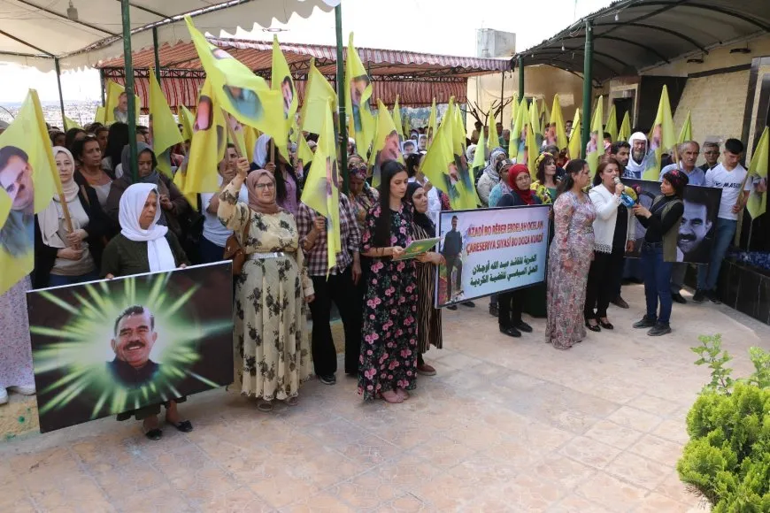Li Helebê têkildarî azadiya Rêber Abdullah Ocalan çalakiya konvedanê