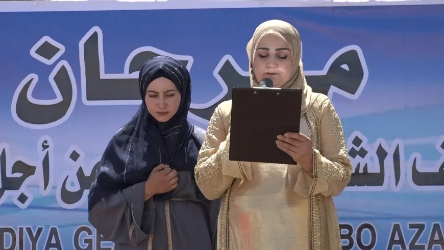 Li DêrazorêˊTifaqa Gelan û Jinan ji bo Azadiyêˊ şahiya propagandaya hilbijartinê li dar xist