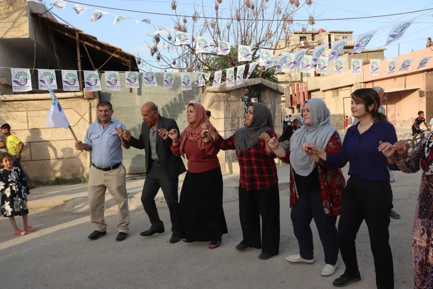 ˊTifaqa Gelan û Jinan ji bo Azadiyêˊ têkildarî propagandaya hilbijartinê şahî li dar xist
