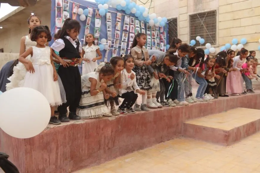 Li Reqayê şahiyek ji zarokên şehîdan re hat lidarxistin