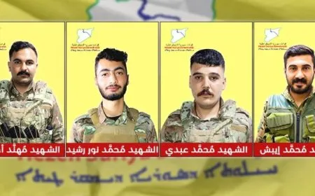 QSD’ê nasnameya 4 şehîdên êrişên dewleta Tirk aşkera kirin