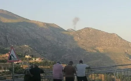 Balafirên şer ên Tirkiyeyê çiyayê Metîna bombebaran kir