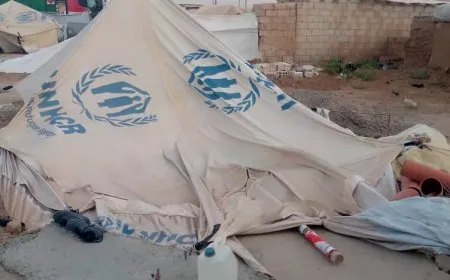 Ji ber bahoza li Hesekê zirar bi konên koçberan bûn