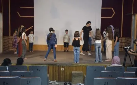 Ji bo zarok û ciwanan dewreyên pêşxistina hunerê