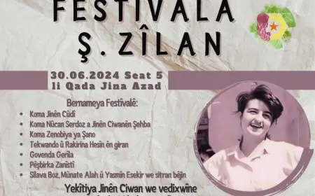 Festîvala 4’emîn a Şehîd Zîlan tê lidarxistin