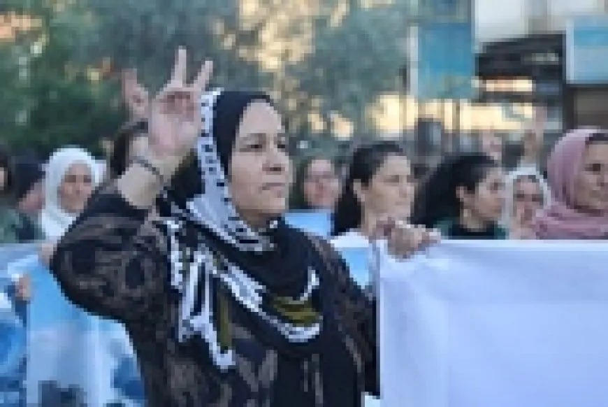 Bi meşên girseyî êrişên dagirkeriyê hatin şermezarkirin