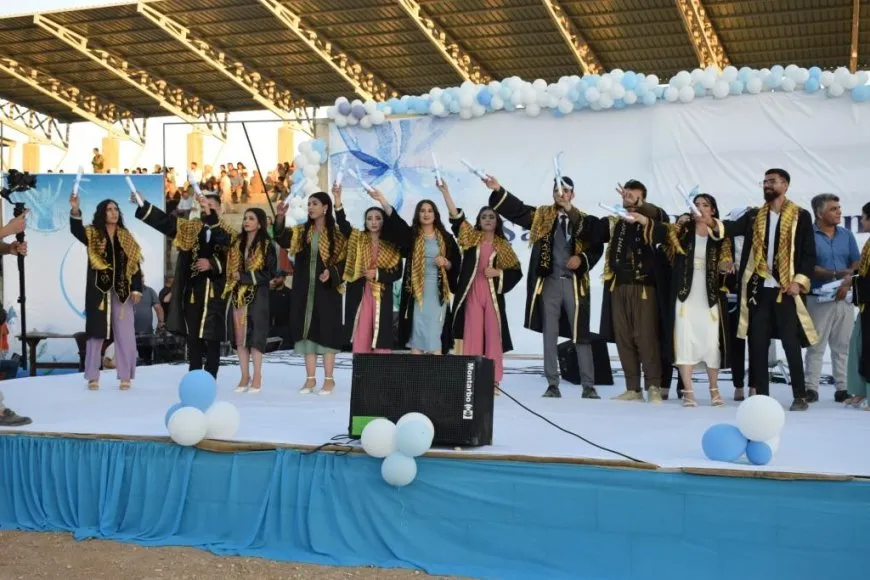 Li Kobanê têkildarî derçûna 250 xwendekarên Zanîngeha Kobanê şahî