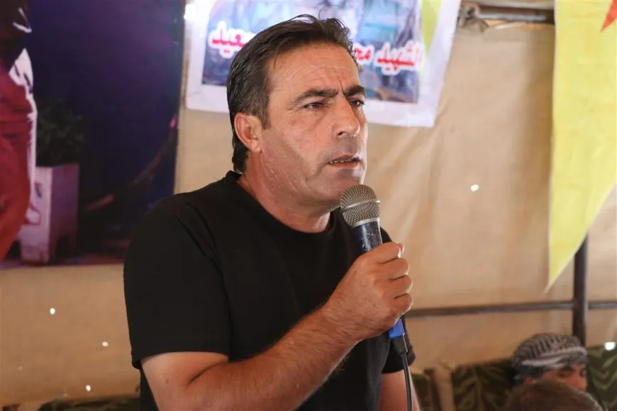 Şêniyên Hesekê sersaxî dan malbata şehîd Mihemed Hac Seîd