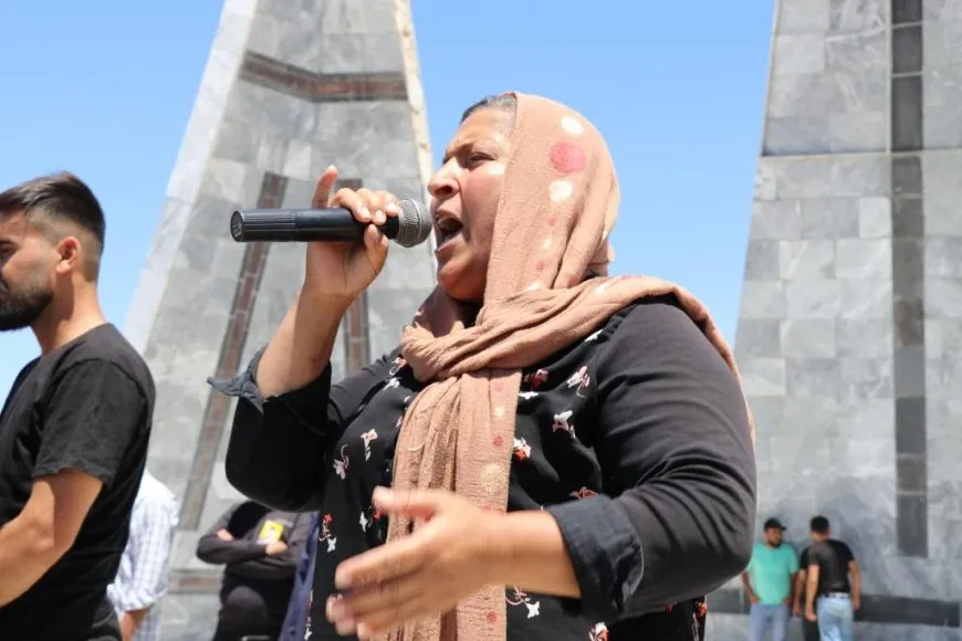Bi merasîmeke bi heybet şehîd Bahoz oxir kir