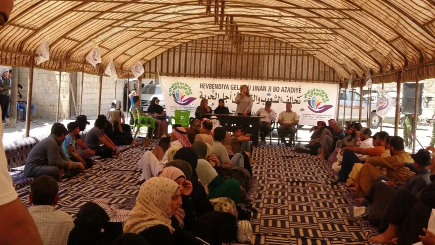 Hevdîtin û şahiyên ˊHevbendiya Gelan û Jinan ji bo Azadiyêˊ ji gel re dewam dikin