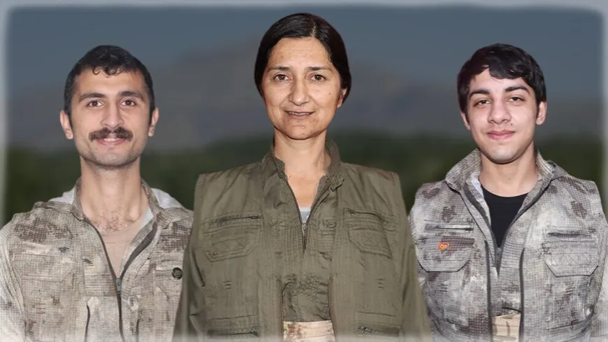 HPG`ê nasnameya 3 şehîdan aşkera kir