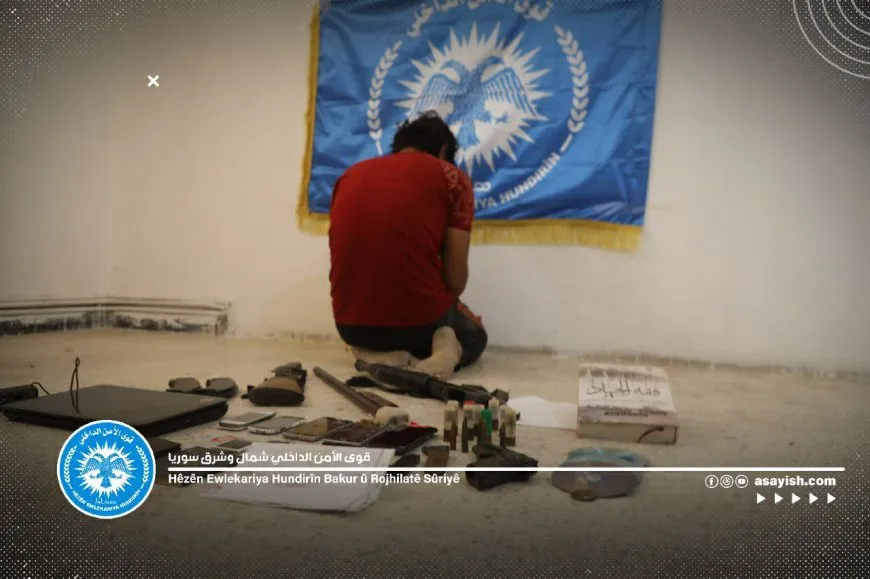 Li kantona Cizîrê çeteyekî DAIŞ’ê hat girtin