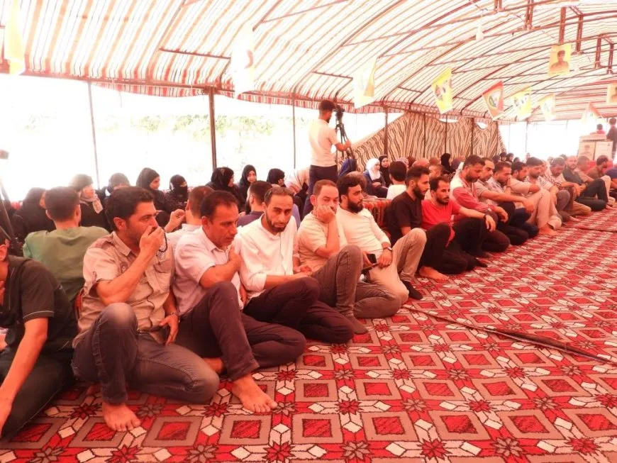 Sersaxî ji malbata şehîd Useyd re hat xwestin