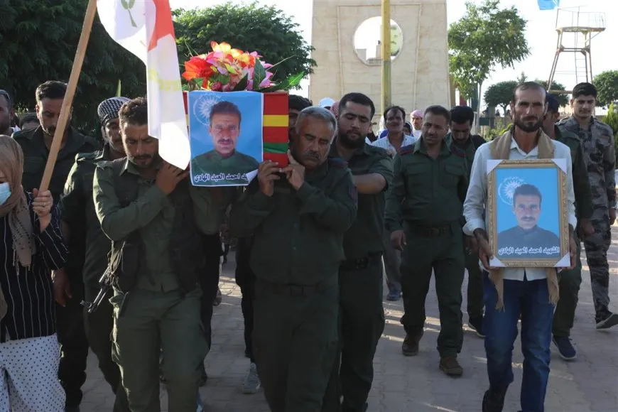 Şehîd Ehmed El Hadî li Goristana Şehîd Dijwar hat veşartin