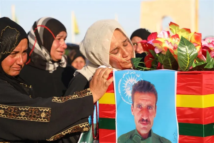 Şehîd Ehmed El Hadî li Goristana Şehîd Dijwar hat veşartin