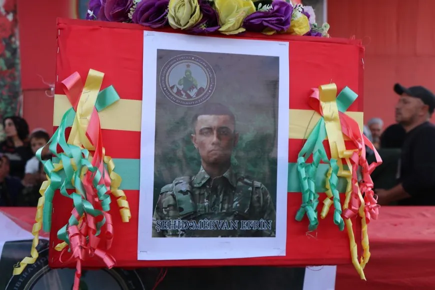 Şehîd Mêrvan Efrîn li Şehbayê hat oxirkirin