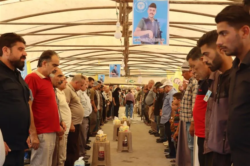 Ji bo şehîd Silêman El Ebdullah taziye hat qebûlkirin