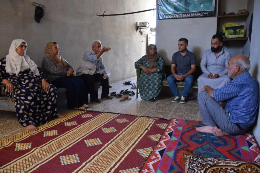 Malbatên şehîdan tên ziyaretkirin