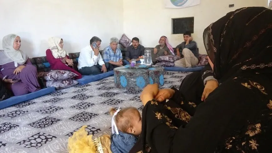 Malbatên şehîdan tên ziyaretkirin