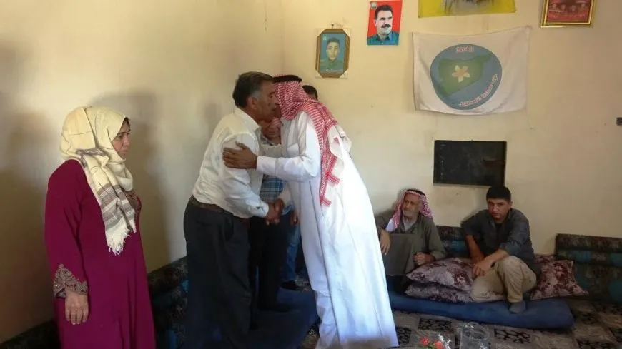Malbatên şehîdan tên ziyaretkirin