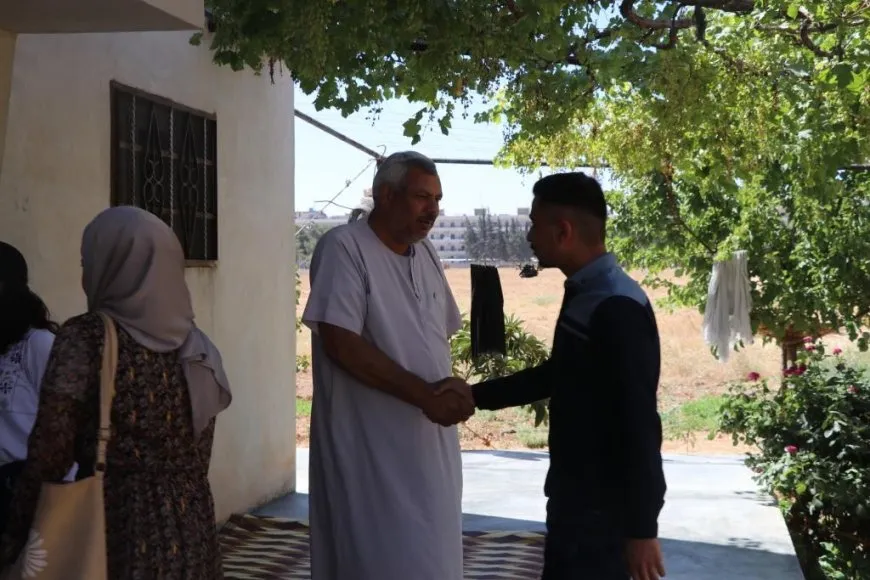 Malbatên şehîdan tên ziyaretkirin