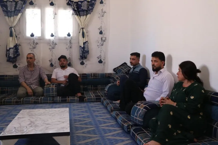 Malbatên şehîdan tên ziyaretkirin