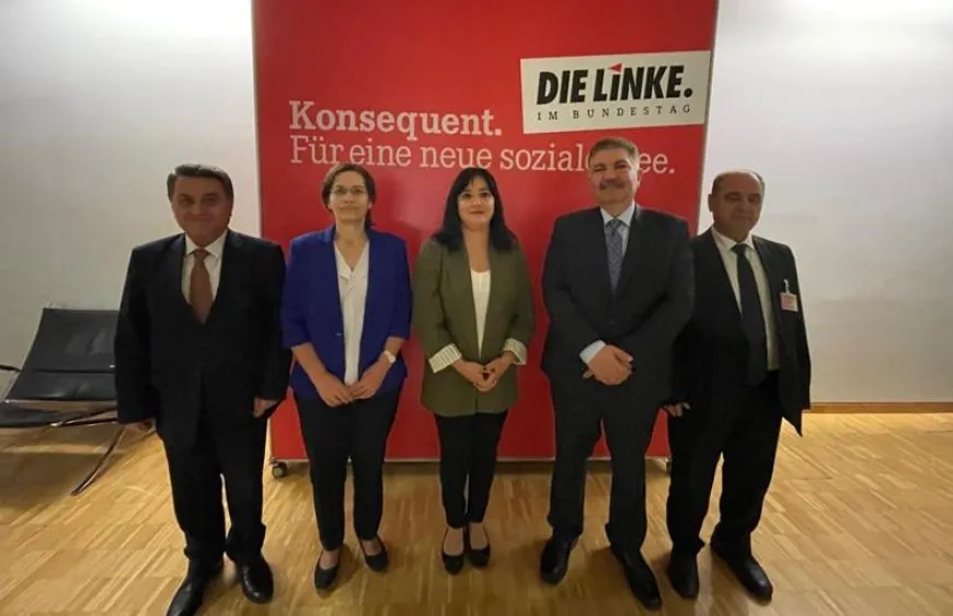 Şandeya Rêveberiya Xweser hevdîtinên xwe li Almanyayê didomîne