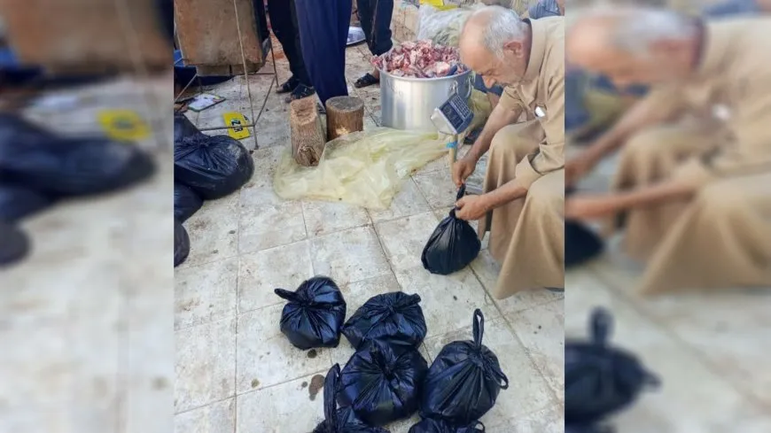 Li hezar û 150 malbatî qurban belav kirin