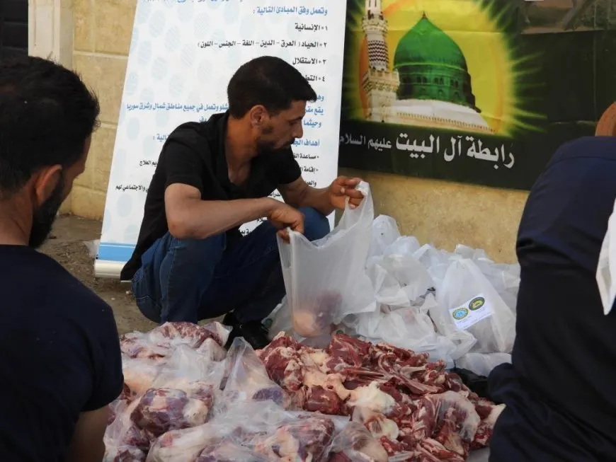 Li hezar û 150 malbatî qurban belav kirin