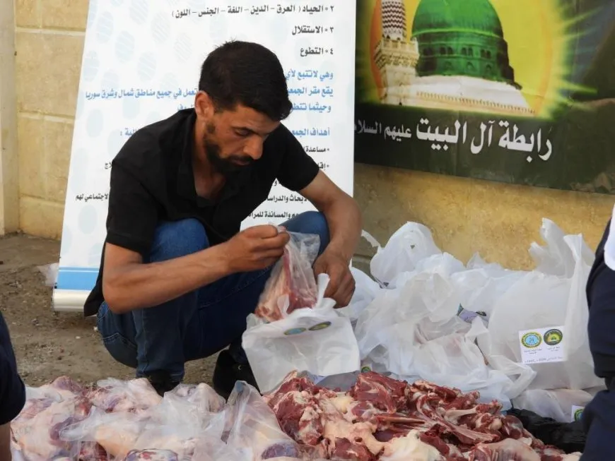 Li hezar û 150 malbatî qurban belav kirin