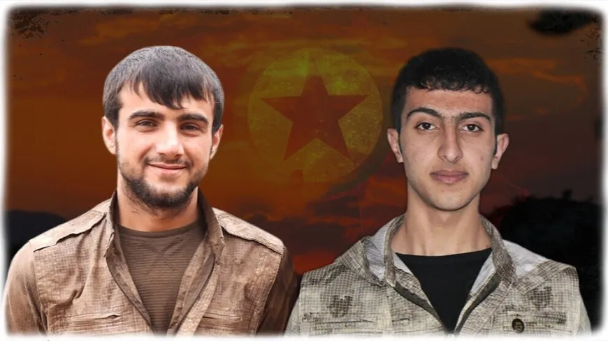 HPG'ê nasnameya 2 şehîdên Avaşînê eşkere kir