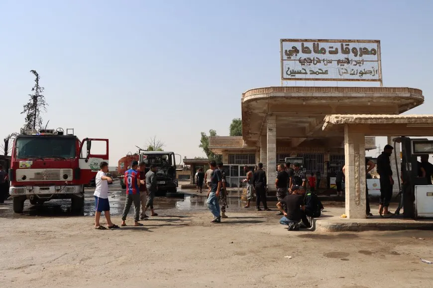 Tankera ku mazot dadigirt şewitî 