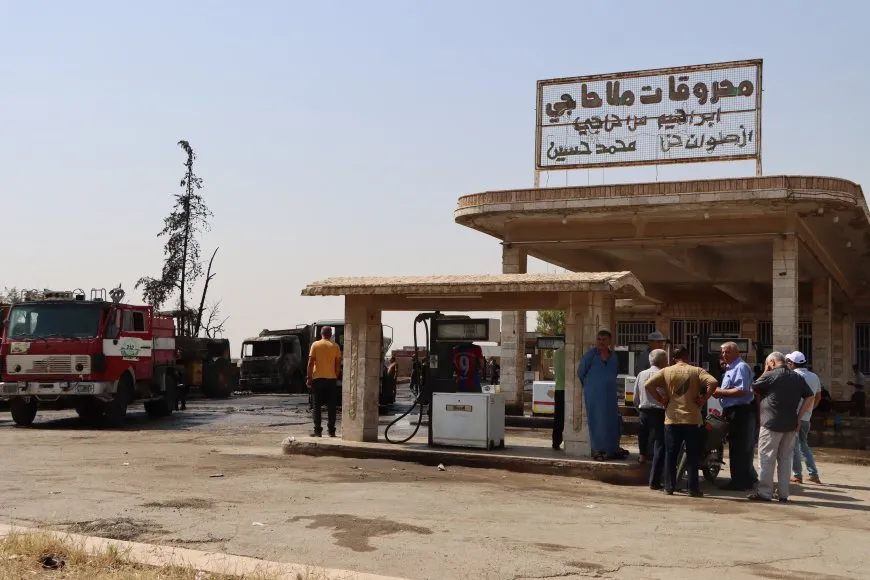 Tankera ku mazot dadigirt şewitî 