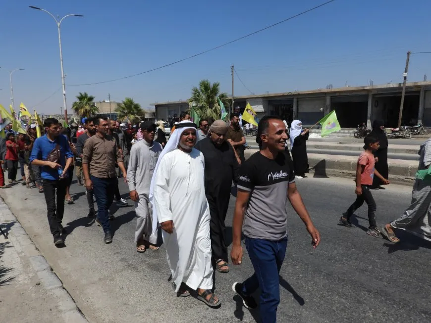 Li Dêrazor û Tebqayê banga azadiya fîzîkî ya Rêber Abdullah Ocalan hate kirin