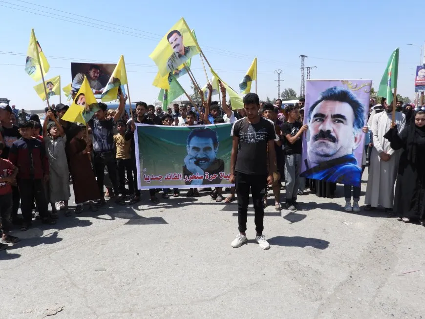 Li Dêrazor û Tebqayê banga azadiya fîzîkî ya Rêber Abdullah Ocalan hate kirin