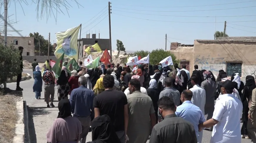 Li Dêrazor û Tebqayê banga azadiya fîzîkî ya Rêber Abdullah Ocalan hate kirin