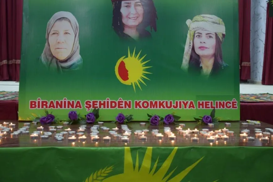 Şehîdên komkujiya Helincê hatin bîrnanîn
