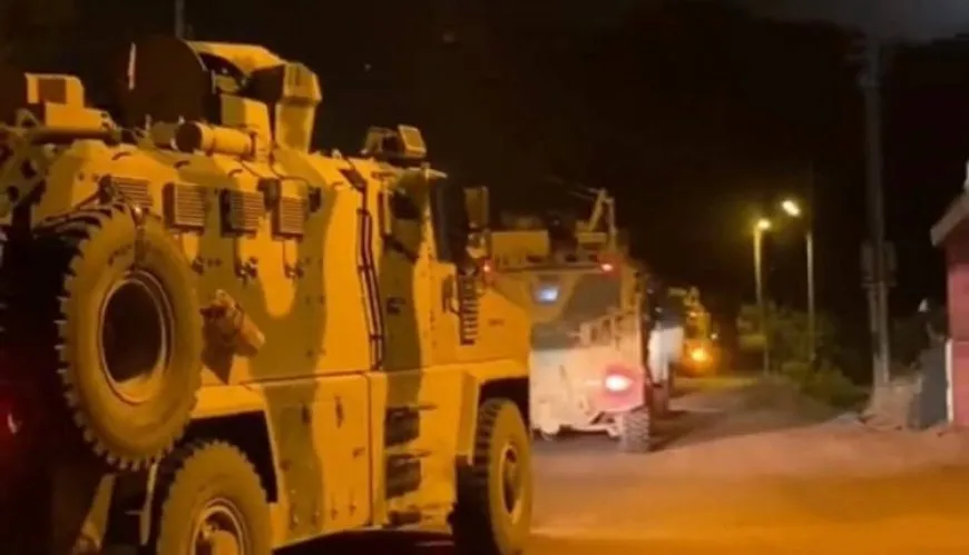 Konvoyek artêşa Tirk ber bi Amêdiyê ve diçe