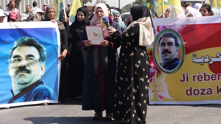 Şêniyên Tebqayê banga azadiya fîzîkî ya Rêber Abdullah Ocalan kir