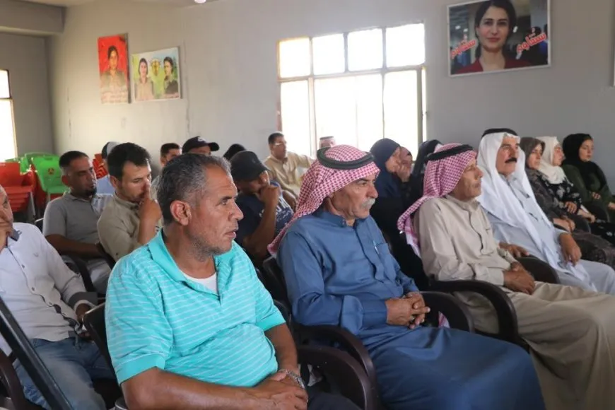 Li Ebû Qelqel ê Minbicê parêznameyên Rêber Abdullah Ocalan hatin xwendin